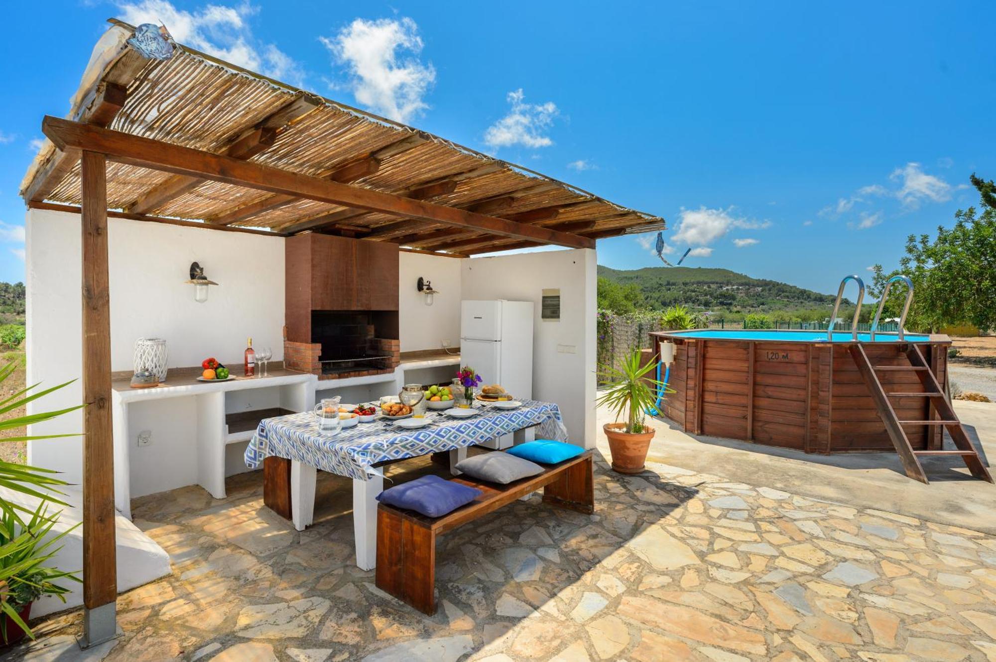 Villa Cana Clara 산트 카를레스 데 페랄타 외부 사진